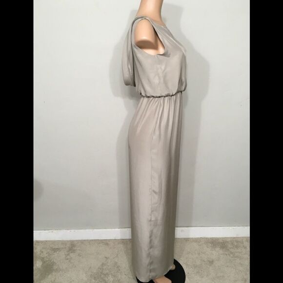 Natalie Deayala drape back silk column dress. NWT - Picture 7 of 12